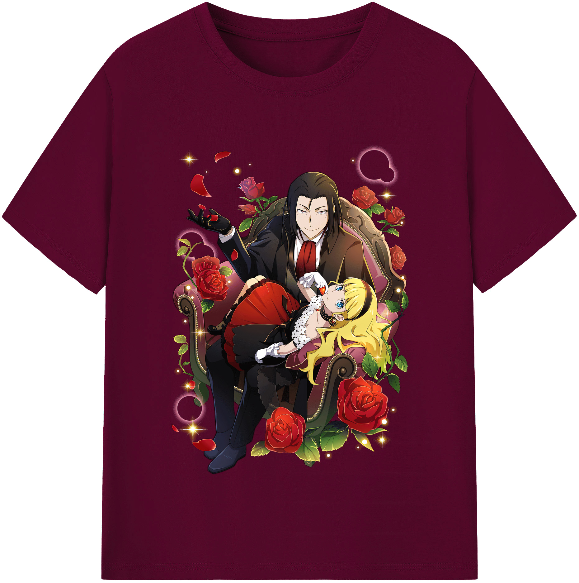 （画像用） 文豪ストレイドッグス Bungo Stray Dogs レディースカジュアルプリントTシャツ（綿100％）